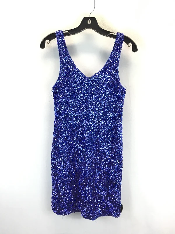 polka dot party dressesDress Party Short By Clothes Mentor In Blue, Size: L