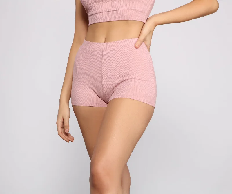 women's sustainable shortsCute And Cozy Vibes Pajama Shorts