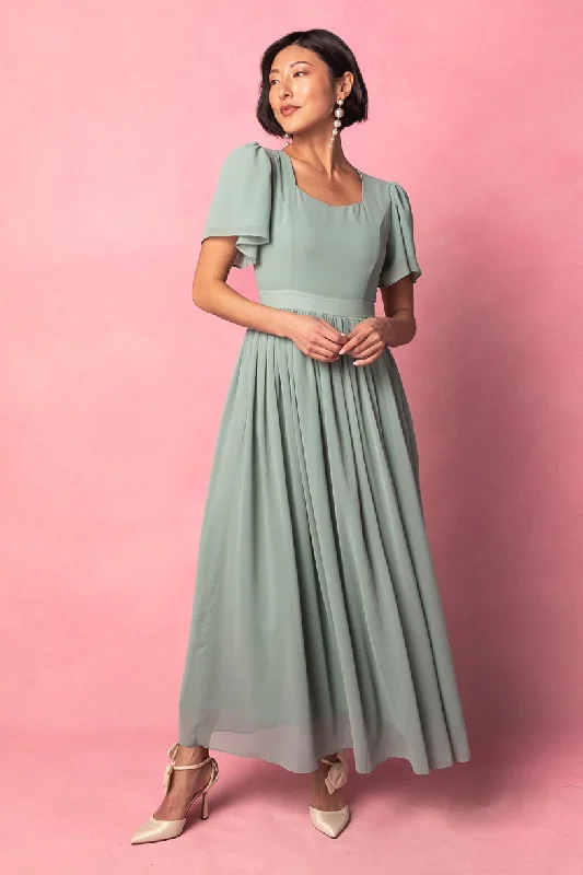 women's cocktail dressesAbbie Dress in Sage