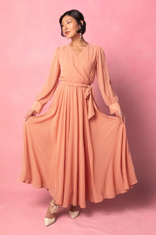 women's maxi dressesAndie Dress in Apricot Crush