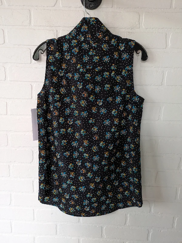 women's tops with sleeveless designsBlack Top Sleeveless Cabi, Size S