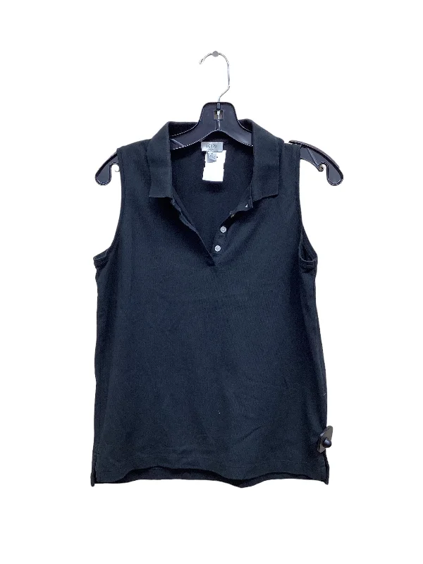 women's tops for those who seek both style and comfortBlack Top Sleeveless J. Crew, Size S