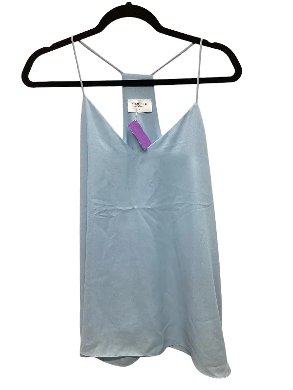 women's tops for bridal showers and baby showersBlue Top Sleeveless Nymphe, Size L