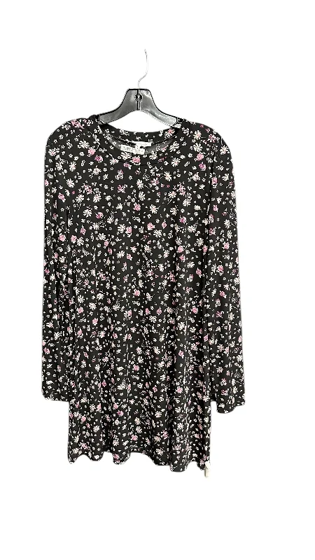 women's lace-up dressesDress Casual Short By Bcbg In Floral Print, Size: L