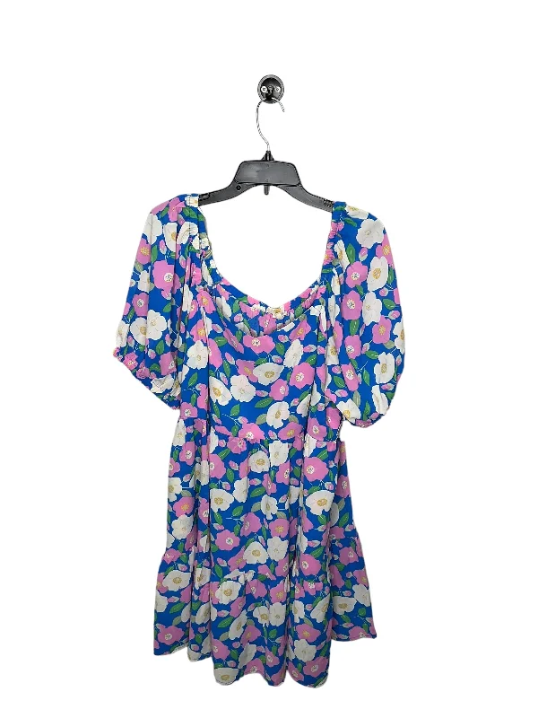 women's spaghetti strap dressesDress Casual Short By Jodifl In Floral Print, Size: 3x