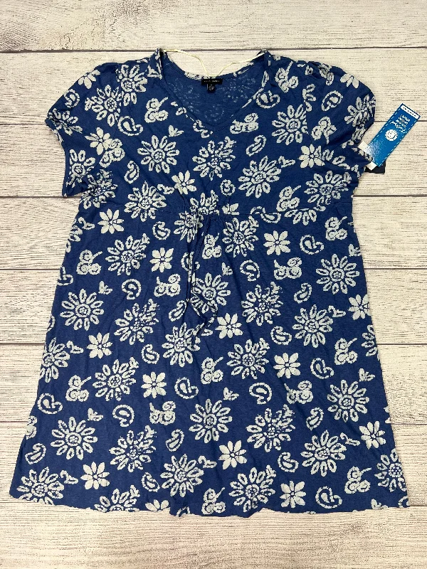 women's stretchy dressesDress Casual Short By Tommy Hilfiger In Blue, Size: 3x