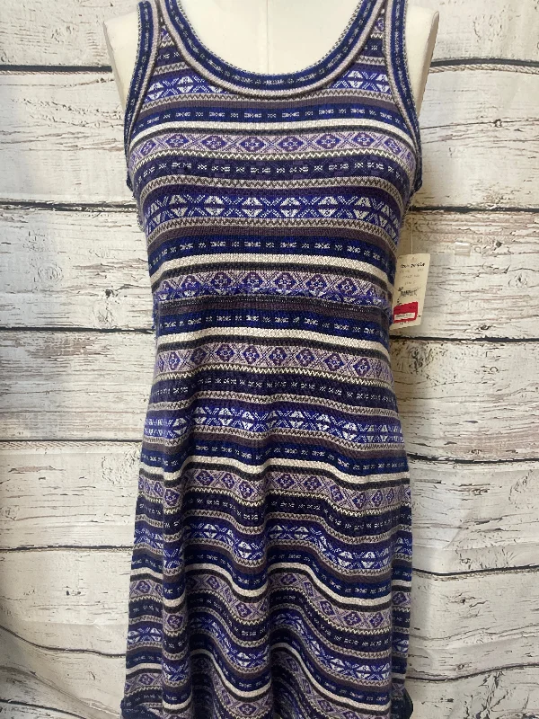 women's stretch dressesDress Sweater By Free People In Blue & Purple, Size: L