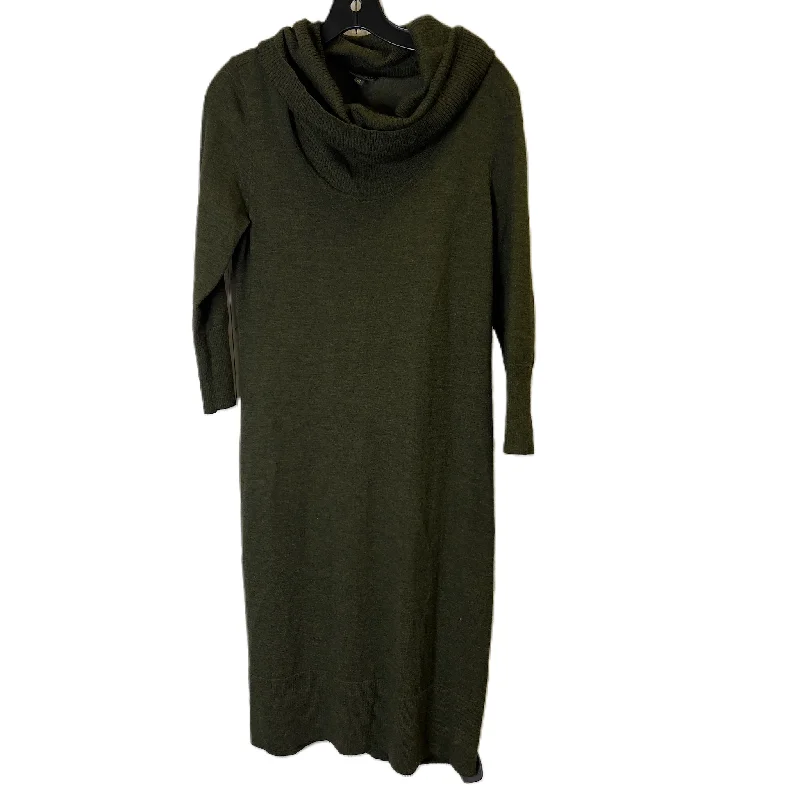 women's breathable dressesDress Sweater By Talbots In Green, Size: M