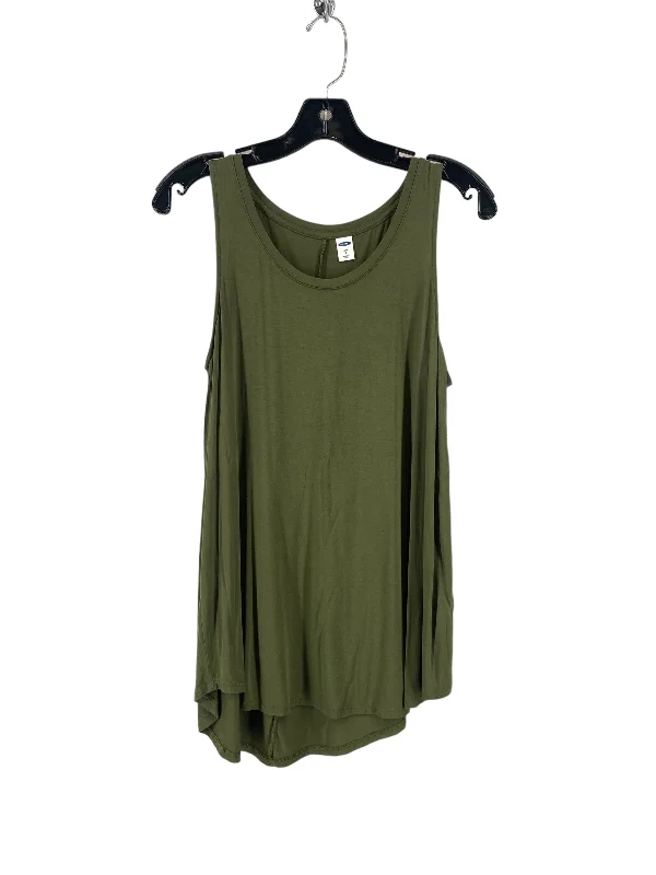 women's tops for those who want to stay updated with the latest fashion trendsGreen Top Sleeveless Basic Old Navy, Size S