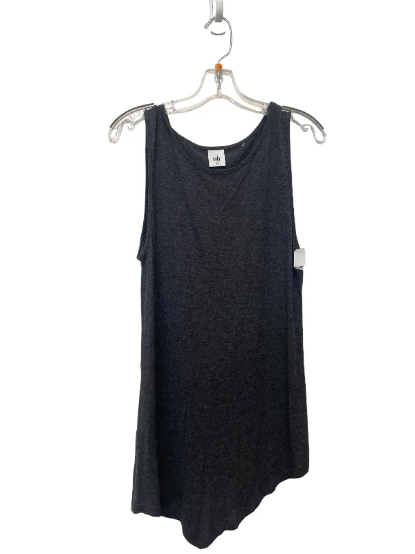 women's tops for those who want to create stylish and put-together outfits without spending a fortuneGrey Top Sleeveless Cabi, Size M