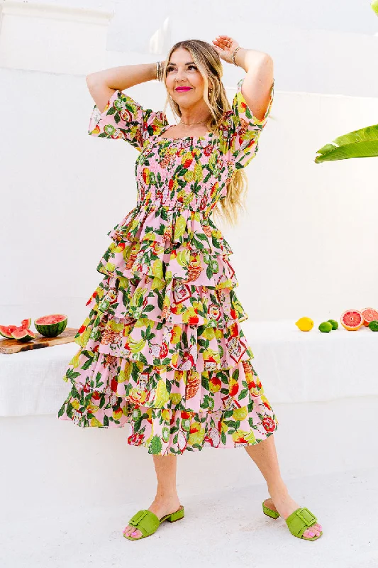 women's statement dressesHarmony Dress in Tropical Paradise - FINAL SALE