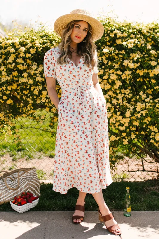 women's made-to-order dressesLucy Dress in Strawberry Fields - FINAL SALE