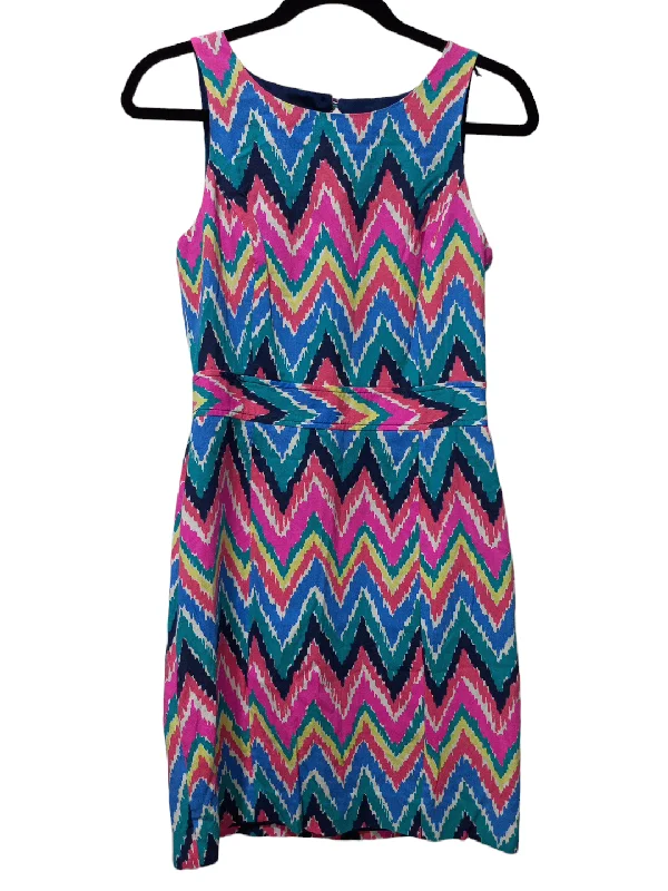 women's curve-hugging dressesMulti-colored Dress Designer Lilly Pulitzer, Size S