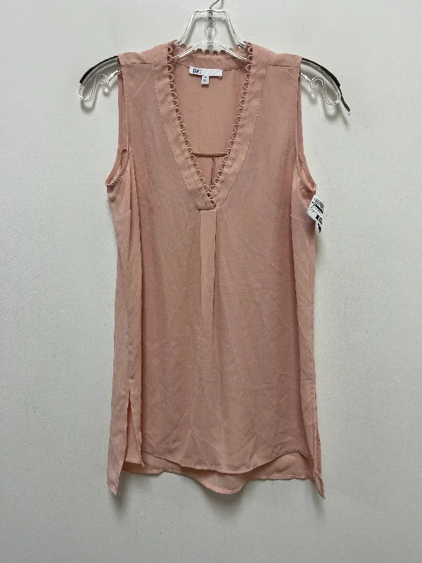 women's tops for those who want to stay cool and chic during warmer weatherPink Top Sleeveless Dr2, Size Xs