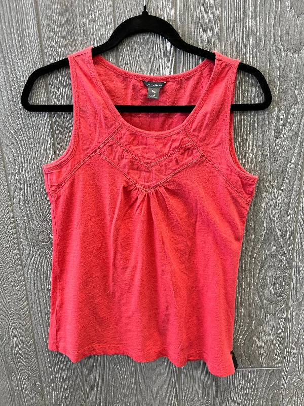 long-sleeved women's topsPink Top Sleeveless Eddie Bauer, Size S