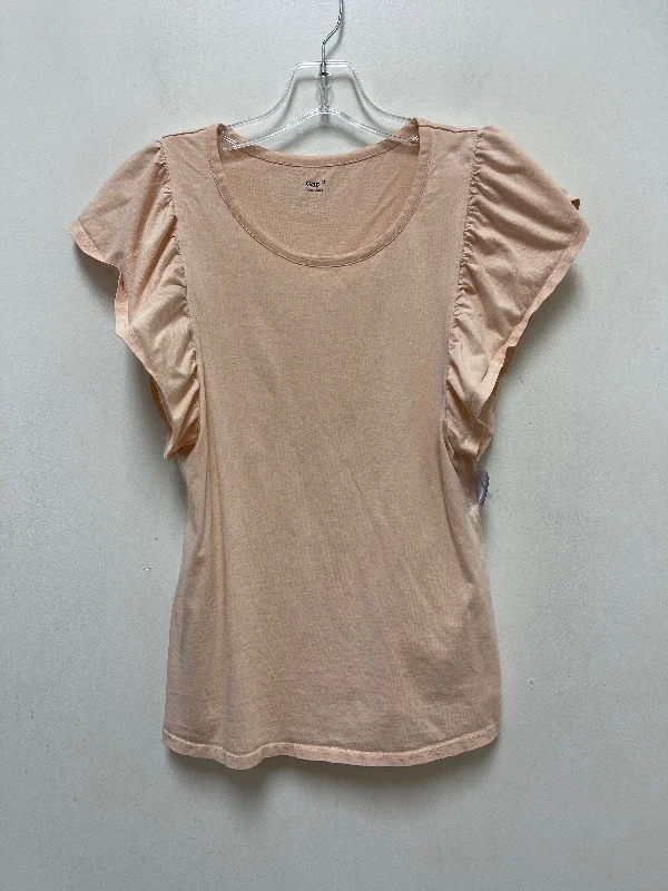 women's tops for those who appreciate subtle and muted tonesPink Top Sleeveless Gap, Size S