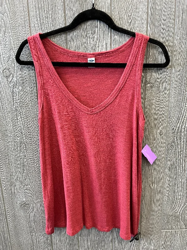 women's tops for casual FridaysPink Top Sleeveless Old Navy, Size S