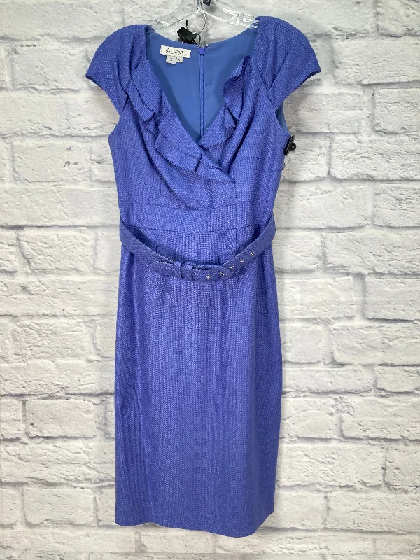 women's solid color dressesPurple Dress Designer Kay Unger, Size S