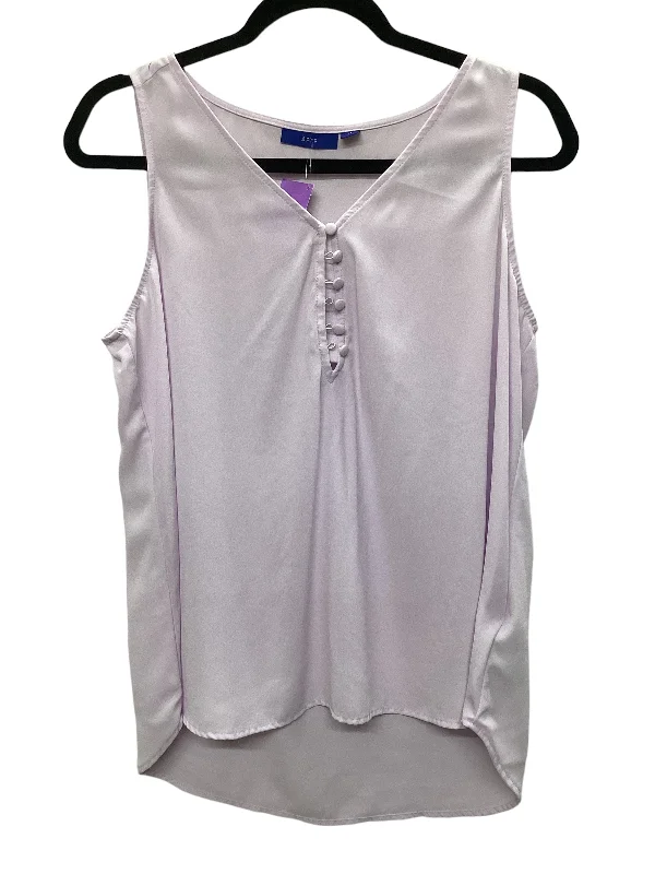 women's tops for fashion-forward individualsPurple Top Sleeveless Apt 9, Size M