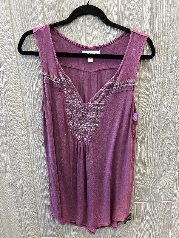 tank tops for womenPurple Top Sleeveless Knox Rose, Size S