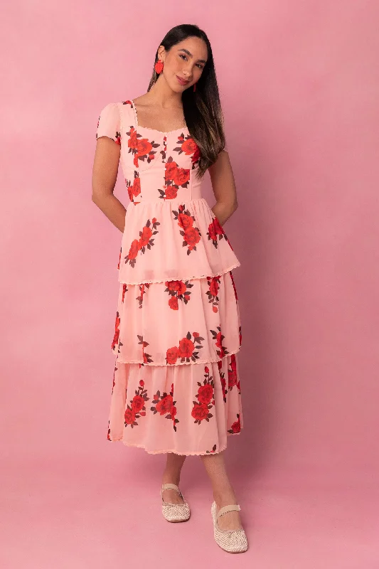 women's formal dressesRoses are Red Dress - FINAL SALE