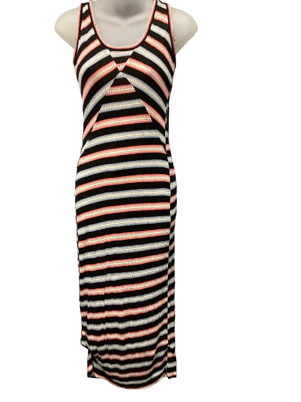 women's evening dressesStriped Pattern Dress Designer Marc By Marc Jacobs, Size Xs