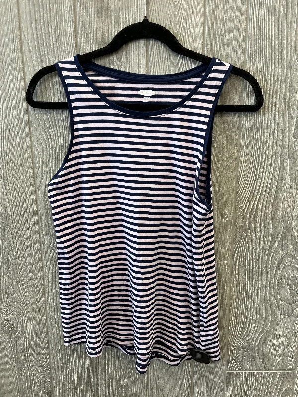 satin women's topsStriped Pattern Top Sleeveless Old Navy, Size S