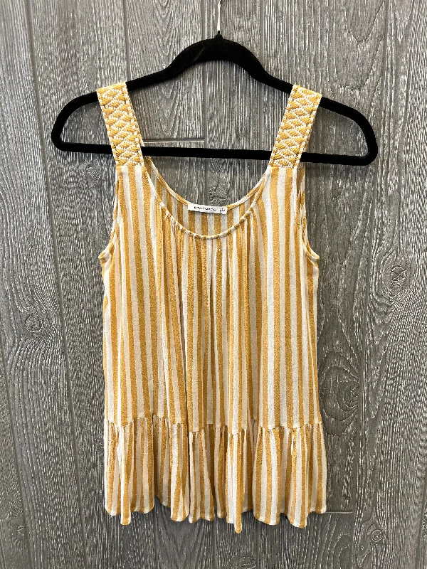 women's tops for smart casual looksStriped Pattern Top Sleeveless Staccato, Size S