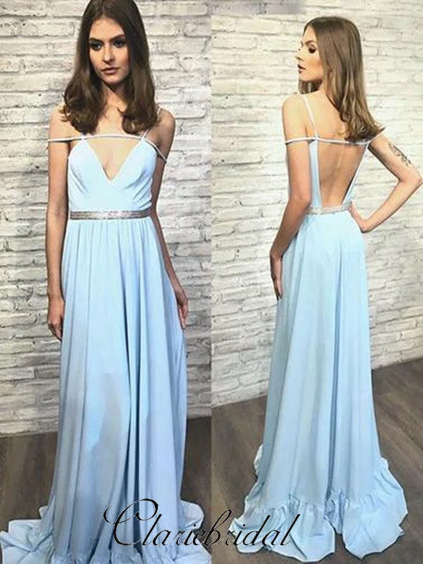 convertible prom dressesLight Blue Sexy Prom Dresses, Unique Design Prom Dresses, Cheap Prom Dresses