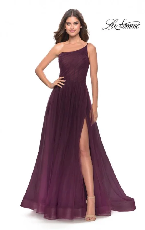 off-the-shoulder prom dressesProm Dress 31069 | Dark Berry