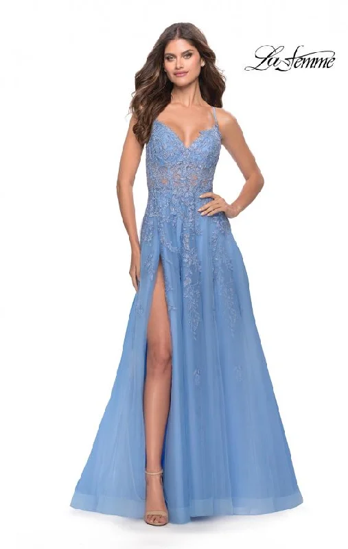 modern prom dressesProm Dress 31284 | Cloud Blue