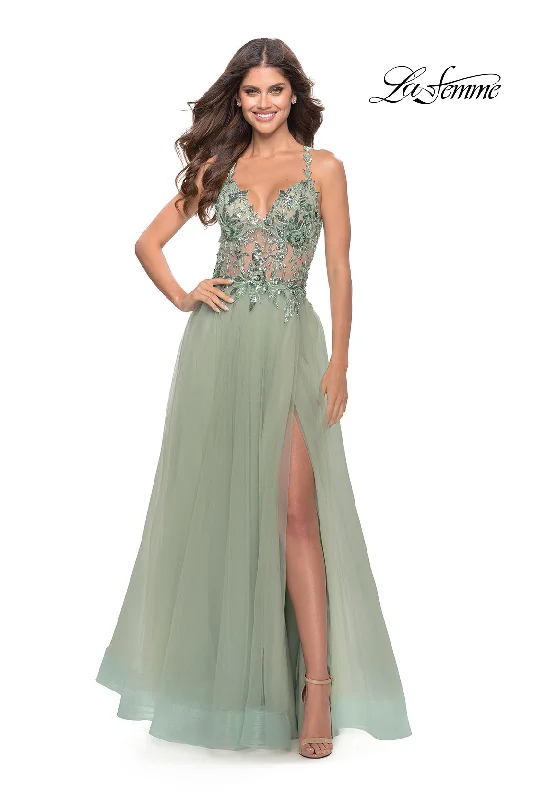 long prom dressesProm Dress 31369 | Sage